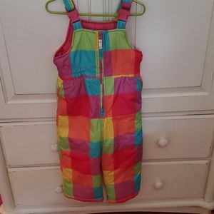 London Fog snow bibs